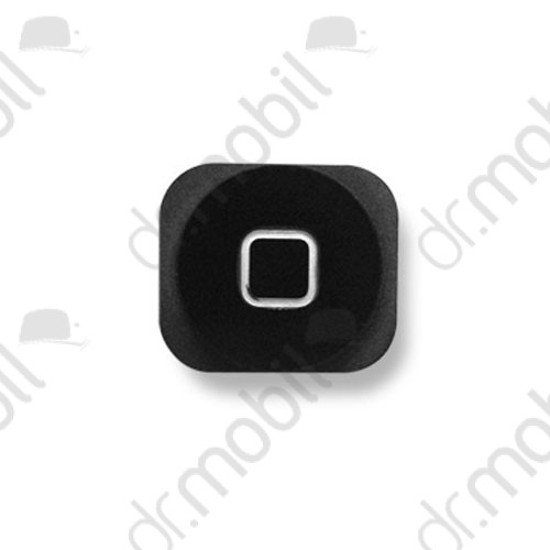 Gomb Apple iPhone 5 "home gomb" fekete