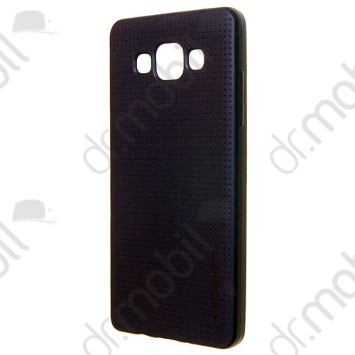 Hátlap tok Samsung SM-A500F Galaxy A5  Spigen Capsule Series fekete