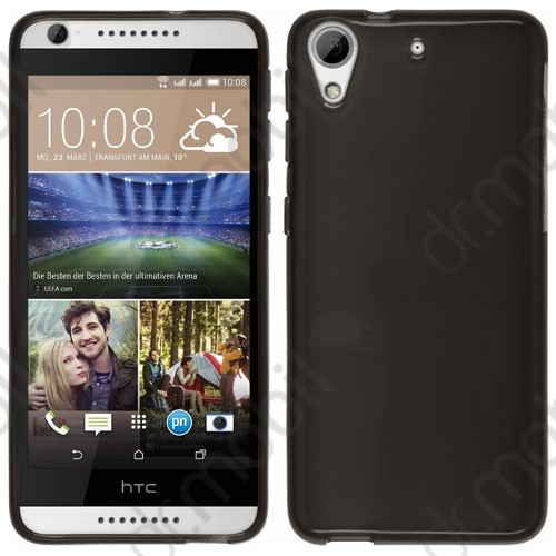 Tok telefonvédő szilikon HTC Desire 626 fekete fényes keret