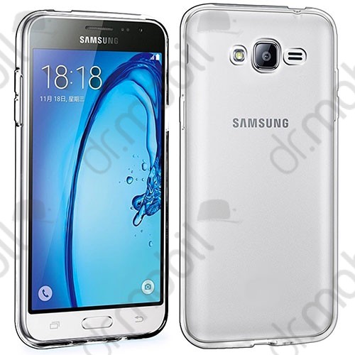 Tok telefonvédő szilikon Samsung Galaxy J3 (2016) (SM-J320) fényes átlátszó