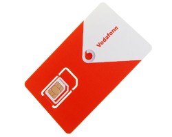 SIM kártya csomag Vodafone feltöltőkártyás díjcsomag TUTI 19Ft/ perc (0Ft egyenleg)
