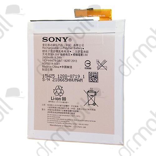 Akkumulátor Sony Xperia M4 Aqua (E2303) 2400 mAh Li-ion 1288-8534 / LIS1576ERPC