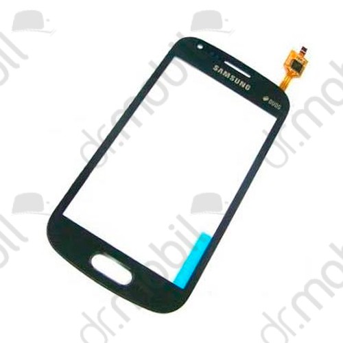 Érintő Samsung S7560/S7562 Galaxy Trend, S Duos fekete érintő (201310180000474) 