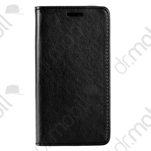Tok álló bőr Huawei Mate 9 Magnet (flip, rejtett mágneseszár, oldalra nyíló, bankkártya tartó) fekete