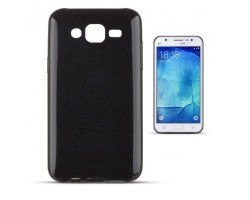 Tok telefonvédő szilikon Jelly Case Flash Candy Samsung SM-J500 Galaxy J5 fényes fekete