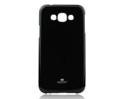 Tok telefonvédő szilikon Jelly Case Mercury Samsung SM-J510 J5 (2016) fényes csillogós fekete
