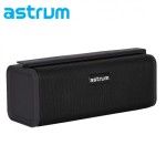 Hordozható bluetooth hangszóró Astrum ST200 fekete kültéri bluetooth hangszóró mikrofonnal (kihangosító), micro SD olvasóval, FM rádióval,AUX 