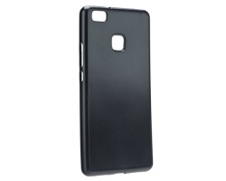 Tok szilikon Huawei P9 lite Jelly Case Flash matt hátlap tok fekete