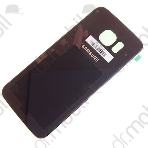 Akkufedél Samsung SM-G925F Galaxy S6 EDGE hátlap sötétkék GH63-10283A