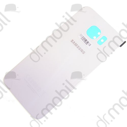 Akkufedél Samsung SM-G920 Galaxy S6 hátlap fehér GH64-04550B