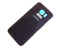 Akkufedél Samsung SM-G920 Galaxy S6 hátlap sötétkék GH64-04550A