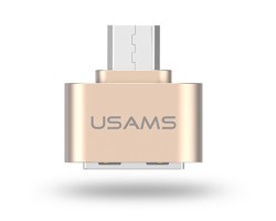 Adapter OTG UDB 2.0/Micro USB android kompatibilis usams arany