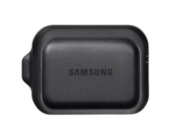 Bölcső Samsung SM-R380 Galaxy Gear 2 töltő dokkoló + kábel fekete utángyártott
