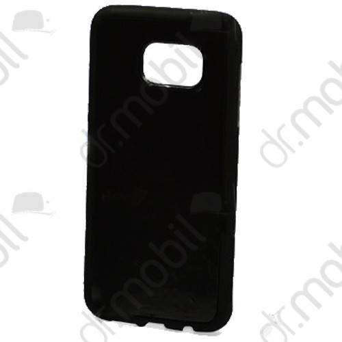Tapadó hátlapos tok Samsung SM-G930 Galaxy S7 fekete