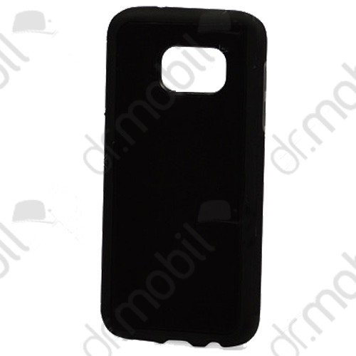 Tapadó hátlapos tok Samsung SM-G935 Galaxy S7 EDGE fekete
