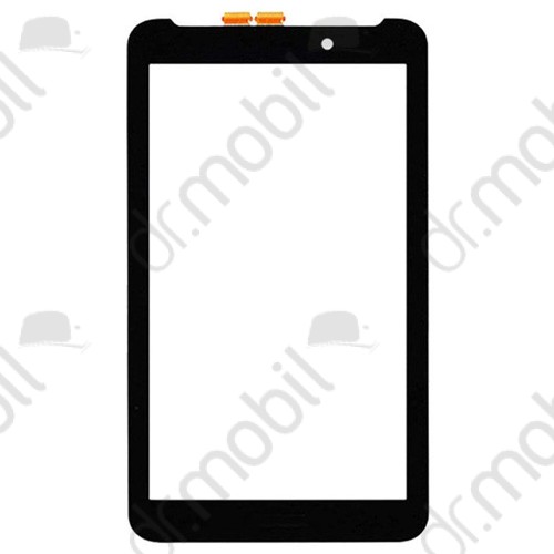 Érintőpanel Asus Tablet K012 előlap átvezető fóliával fekete