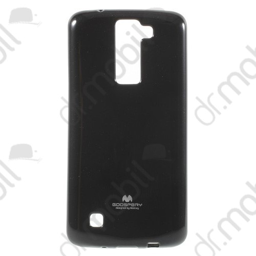 Tok telefonvédő szilikon Jelly Case Mercury LG K8 (K435n) fényes csillogós fekete
