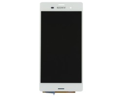 LCD kijelző érintőpanel Sony Xperia Z3 (D6603) fehér 