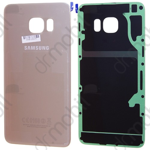 Akkufedél Samsung SM-G928 Galaxy S6 EDGE + hátlap arany