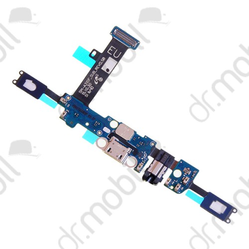 Töltő csatlakozó / rendszercsatlakozó Samsung SM-A310F Galaxy A3 (2016) (mikrofon, 3,5mm jack csatlakozó és átvezető kábel)