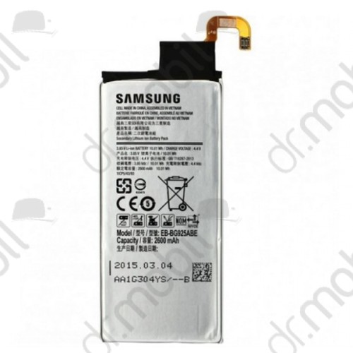 Akkumulátor Samsung SM-G925F Galaxy S6 EDGE 2600 mAh Li-iON EB-BG925ABEG / GH43-04420