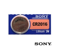 Elem Sony CR2016 lithium gombelem - 3V - 1 db/csomag