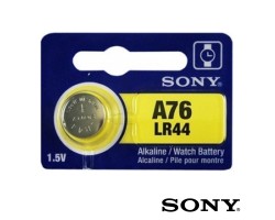Elem Sony A76,LR44 Alkaline gombelem - 1,5V - 1 db/csomag