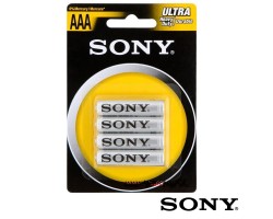 Elem Sony Ultra Carbon Zinc AAA-R03 1,5V micro elem - 4 db/csomag