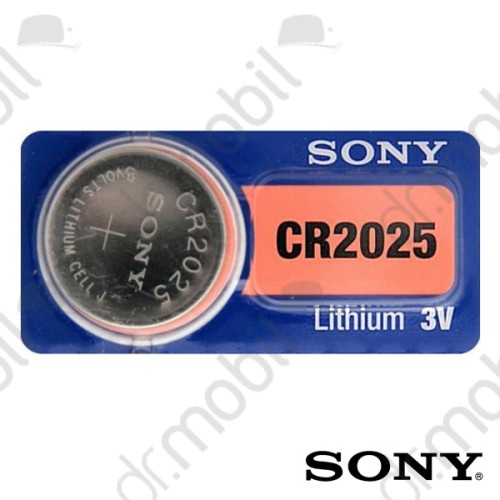 Elem Sony CR2025 lithium gombelem - 3V - 1 db/csomag