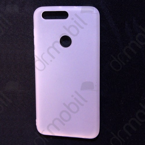 Tok telefonvédő gumi Huawei Honor 8 átlátszó matt fényes keret