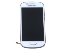 Kijelző érintőpanel Samsung GT-I8190 Galaxy S 3 mini LCD fehér