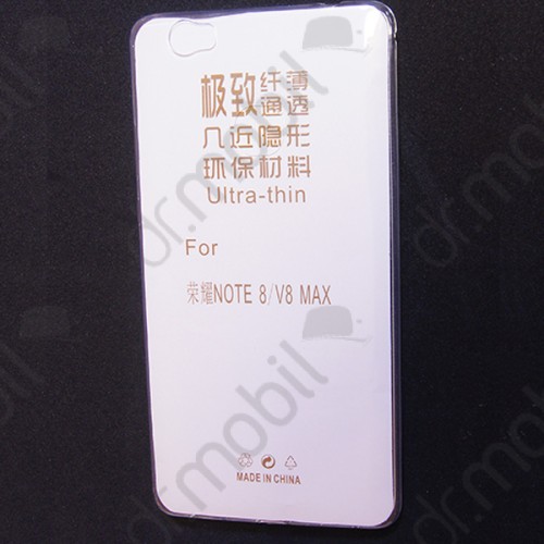 Tok telefonvédő gumi 0,3mm Huawei Honor V8 ultravékony átlátszó