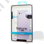 Hátlap tok Nillkin Nature TPU Apple iPhone SE/5/5S ultravékony 0,6mm átlátszó