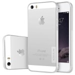 Hátlap tok Nillkin Nature TPU Apple iPhone SE/5/5S ultravékony 0,6mm átlátszó