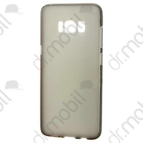 Tok telefonvédő szilikon Samsung Galaxy A71 (SM-A715F) füstszínű - átlátszó