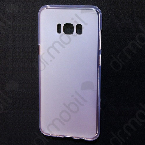Tok telefonvédő szilikon Samsung SM-G950 Galaxy S8 (matt hátlap fényes keret) átlátszó