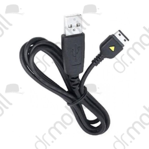 Adatátvitel adatkábel Samsung SGH-E210 (USB, 80 cm hosszú) FEKETE APCBS10BB