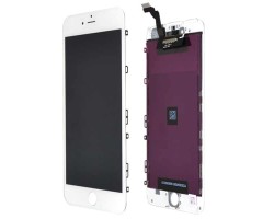 Kijelző Apple iPhone 6 Plus (lcd, érintőpanel, átvezető fóliával, keret) fehér