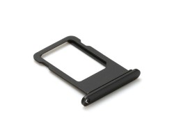 SIM tálca / tartó Apple iPhone 7 fekete matt
