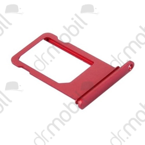 SIM tálca / tartó Apple iPhone 7 piros