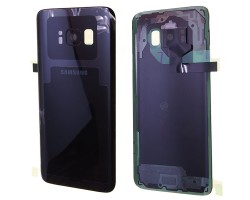 Akkufedél Samsung SM-G950 Galaxy S8 hátlap fekete (Midnight Black)