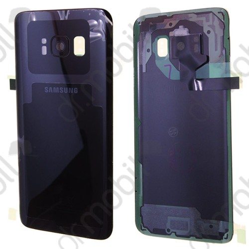 Akkufedél Samsung SM-G950 Galaxy S8 hátlap fekete (Midnight Black)