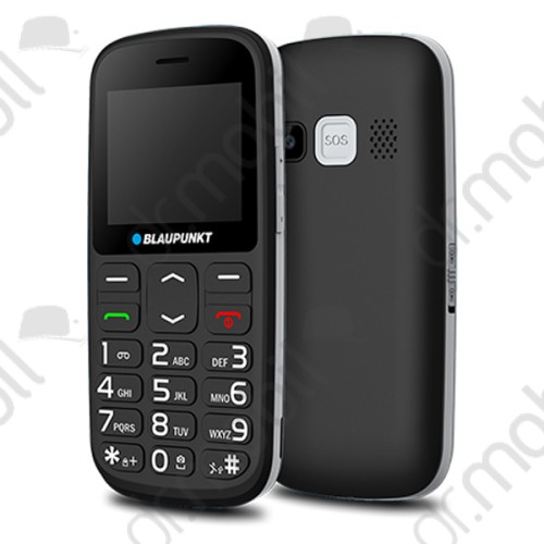 Mobiltelefon készülék Blaupunkt BS 02 fekete telefon időseknek