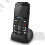 Mobiltelefon készülék Blaupunkt BS 02 fekete telefon időseknek