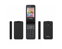 Mobiltelefon készülék Blaupunkt FL 04 flip kinyithatós fekete