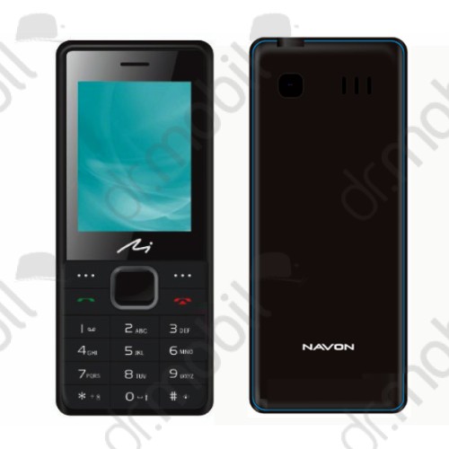 Mobiltelefon készülék Navon Classic T10 kártyafüggetlen fekete 