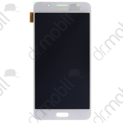 Előlap Samsung SM-J510 Galaxy J5 (2016) éintő + LCD kijelző (érintőkijelző) fehér