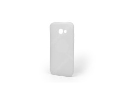 Hátlap tok Samsung SM-A520 Galaxy A5 (2017) TPU 1,5mm fehér matt átlátszó