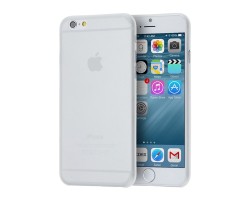 Telefonvédő műanyag Apple iPhone 6 / 6s ultravékony átlátszó - matt átlátszó