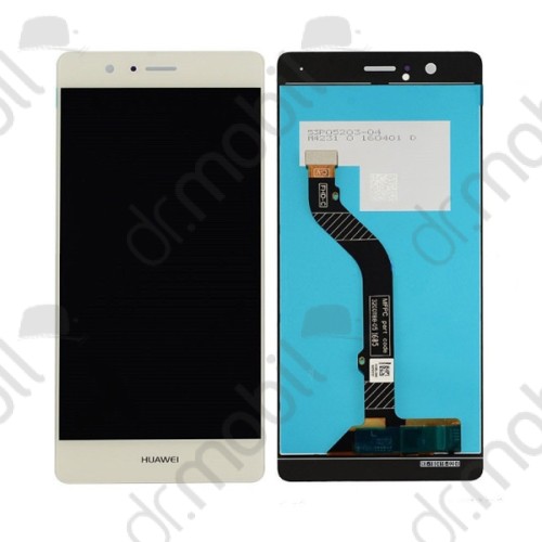 Kijelző Huawei P8 lite (2017), P9 lite (2017) (LCD, érintőpanel, átvezető fóliával) fehér